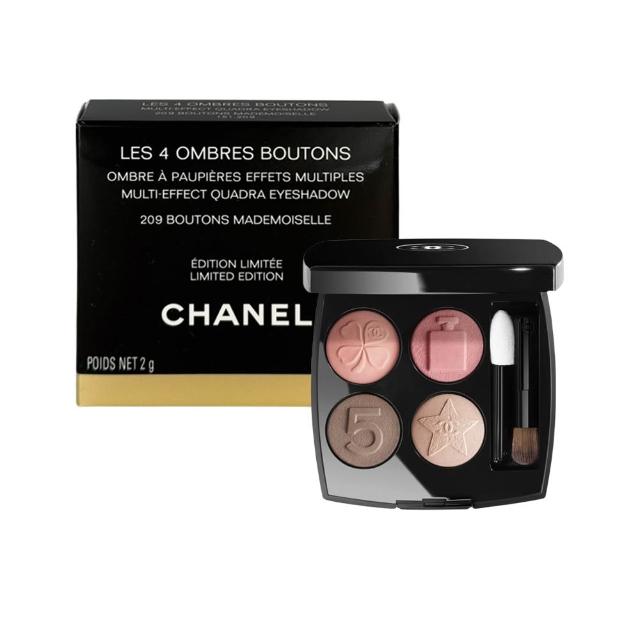 CHANEL香奈兒 珠寶鈕扣四色眼影