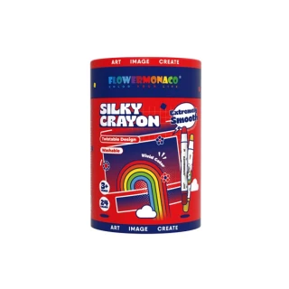 【AFAMIC 艾法】24色-Flowermonaco 環保無毒水洗絲滑慕斯蠟筆(無毒蠟筆 水洗蠟筆 兒童蠟筆 浴室蠟筆)