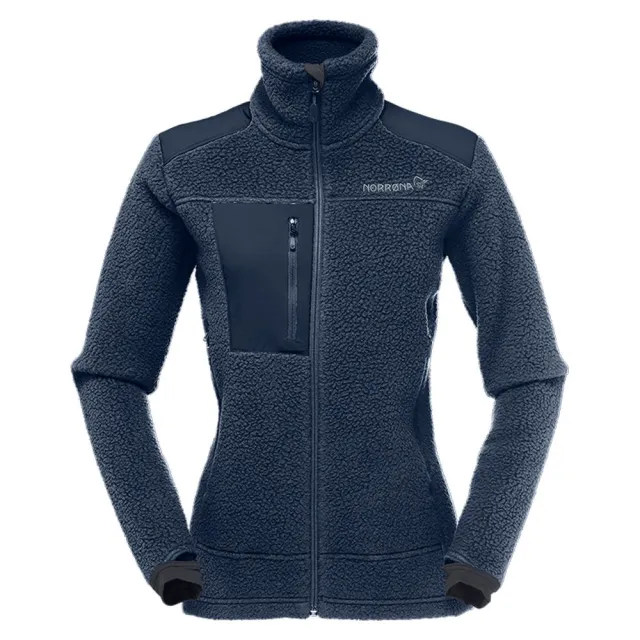 【NORRONA】trollveggen Thermal Pro 外套 女款 靛青藍