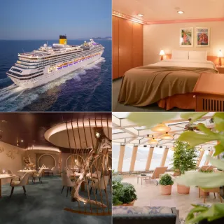 【歌詩達郵輪 莎倫娜號】春季6天★指定日期艙房享第3.4人0元★佐世保.鹿兒島.濟州(基隆出發/內艙單人券)