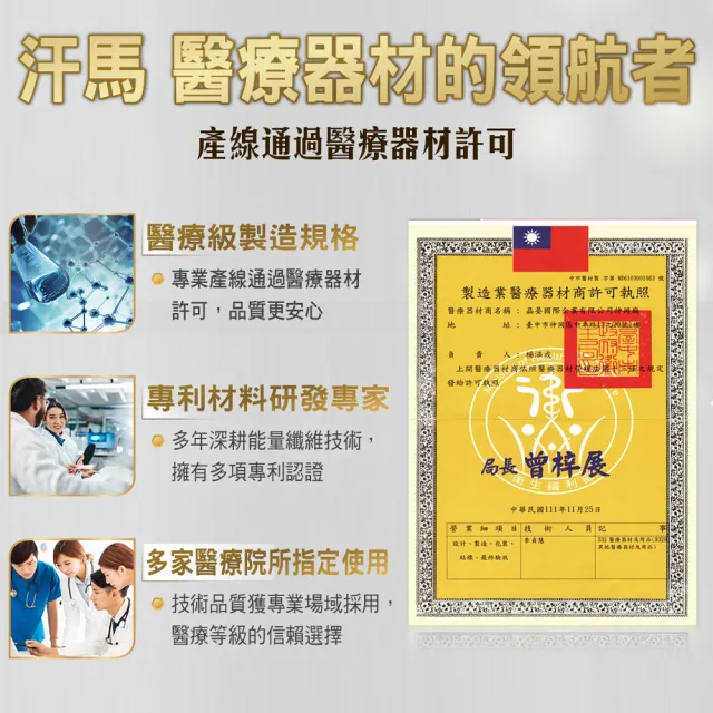 【HanMa 汗馬】專利超導電位舒壓毯被 1件(廖輝英代言/雙博士認證推薦)