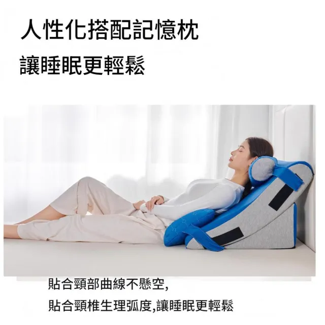楔形枕 三角枕 靠背 防反酸枕頭 胃食道逆流 斜坡枕(三角靠枕/床頭靠墊/床頭靠背/三角靠墊)