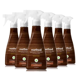 【method 美則】木質保養清潔劑414mlx6入(木櫃木製傢俱)