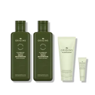 【ORIGINS 品木宣言】靈芝水2.0保濕加倍組(靈芝水 200mlx2/保濕化妝水/精華水推薦)