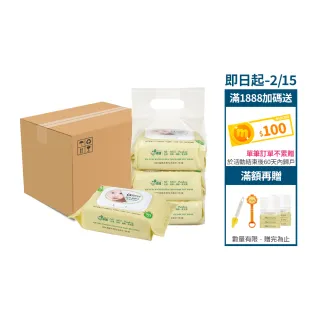 【Simba 小獅王辛巴官方直營】EDI超純水嬰兒柔濕巾組合包1箱(90抽x24包/加厚連抽型/保濕配方)