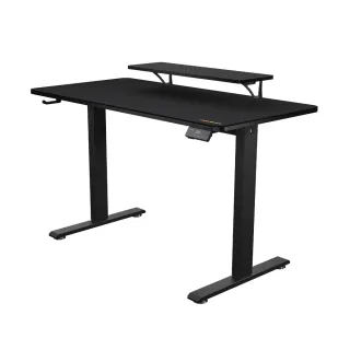 【COUGAR 美洲獅】E-star 120 電動升降電競桌(自行組裝/螢幕架/耳機架)