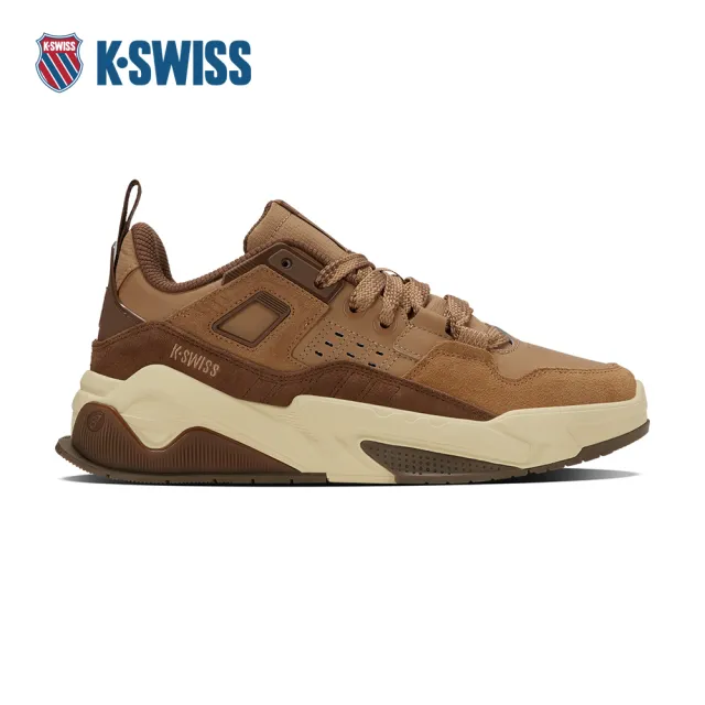 【K-SWISS】時尚運動鞋 TECHNA 休閒 男鞋 咖啡色 09448-280-M
