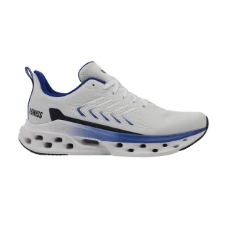 【K-SWISS】輕量運動鞋 MELROSE TUBES LITE 跑步 男鞋  白藍色 04494-143-M