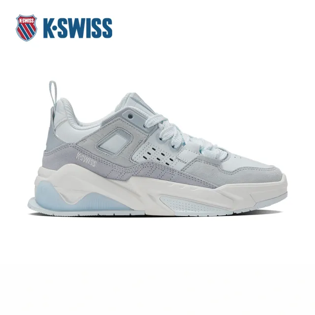 【K-SWISS】經典運動鞋 TECHNA 休閒 女鞋  白灰色 99448-461-M