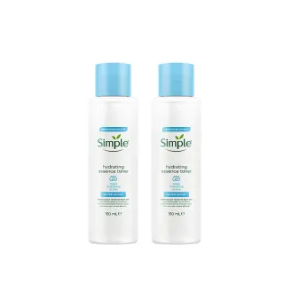 即期品【Simple 清妍】買一送一★極致補水3重保濕精華水2入組(150ML)