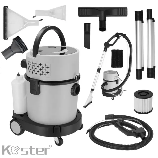 【Koster ｜科斯特】五合一織物清潔機(地毯清洗機/家用/商用專用-布沙發/床墊/窗簾皆適用)