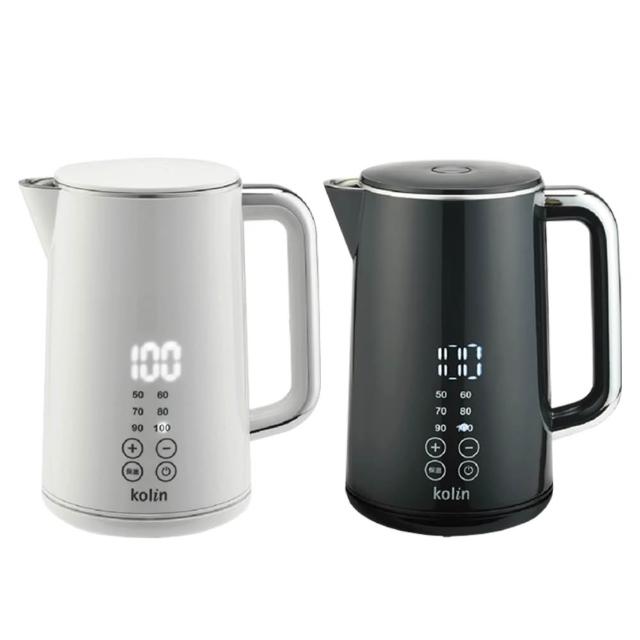 【Kolin 歌林】316不鏽鋼智能溫控快煮壺KPK-LN211電熱水壺(熱水壺/煮水壺)