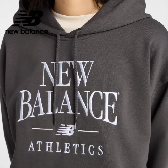 【NEW BALANCE】NB 帽T_女性_灰/米杏_WT61C00MABR_WT61C00MAHH_WT61C00MSST(美版 版型偏大)
