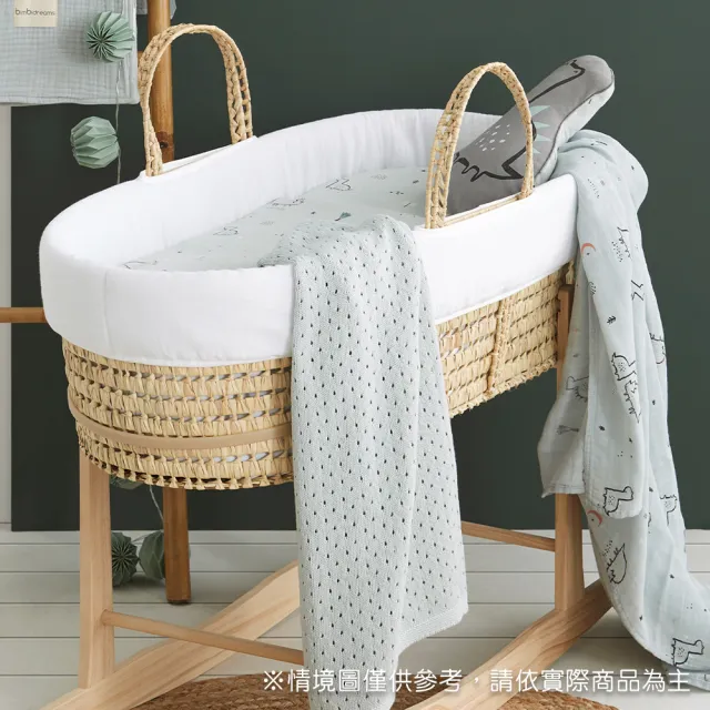 【bimbidreams】透氣純棉針織洞洞毯 75x90cm(寶寶毯 嬰兒毯 四季毯 冷氣毯 小被被 蓋被 奇哥總代理)