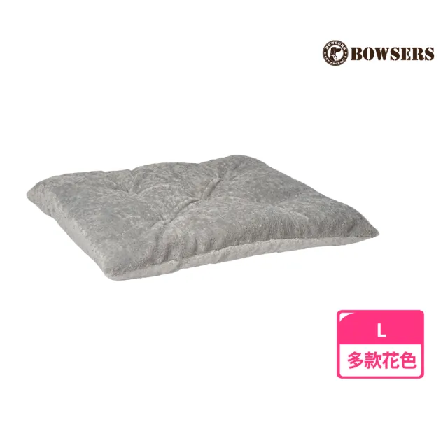 【BOWSERS】加厚極適寵物睡墊 暖灰鵝絨 L(狗 貓 睡墊 睡床)