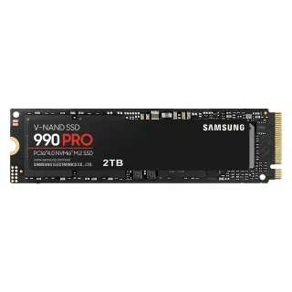 【Samsung 三星】990 PRO 2TB M.2 2280 PCIe 4.0 SSD固態硬碟(MZ-V9P2T0BW/讀7450M/寫6900M)