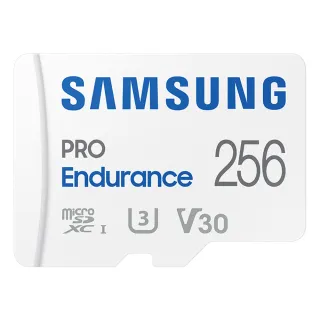 【Samsung 三星】PRO Endurance microSDHC U3 V30 256GB 高耐用記憶卡(MB-MJ256KA/APC)