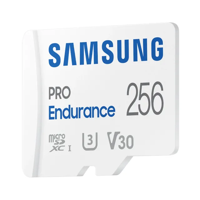 【Samsung 三星】PRO Endurance microSDHC U3 V30 256GB 高耐用記憶卡(MB-MJ256KA/APC)