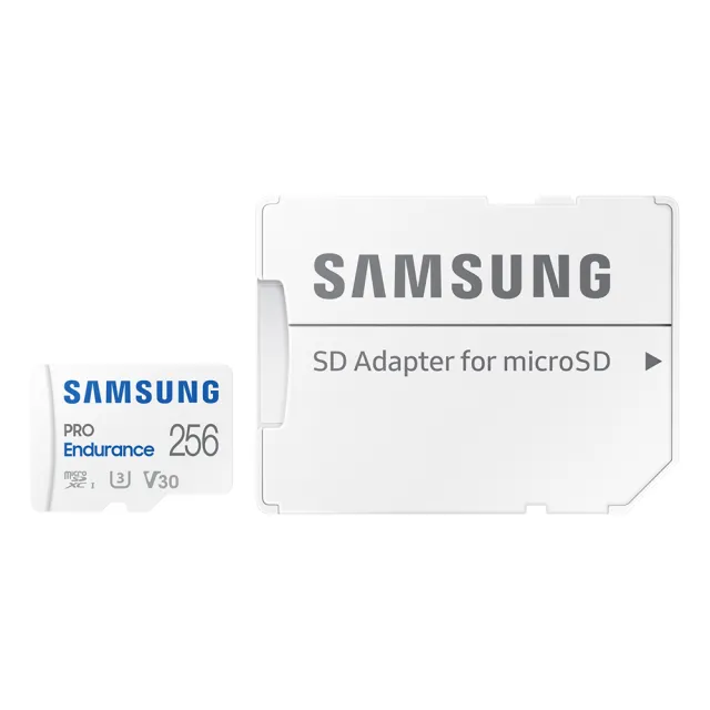 【Samsung 三星】PRO Endurance microSDHC U3 V30 256GB 高耐用記憶卡(MB-MJ256KA/APC)