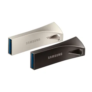 【Samsung 三星】BAR Plus USB 3.1 128GB 隨身碟(香檳銀/深空灰)