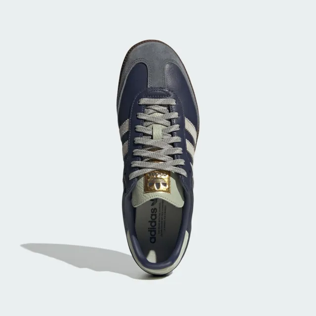 【adidas 愛迪達】愛迪達 Samba OG 男女 休閒鞋 德訓鞋 舒適 深藍 灰(KI8888)