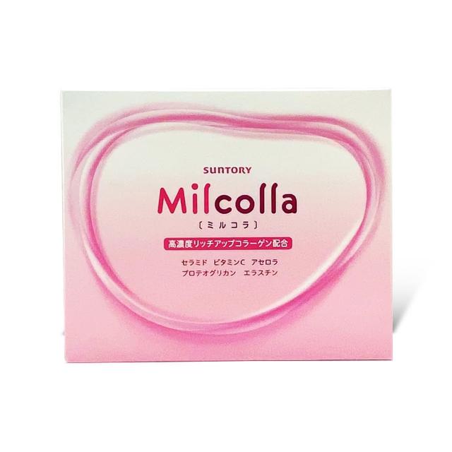 【Suntory 三得利】Milcolla 蜜露珂娜膠原蛋白(30包/盒_原廠購入有防偽標籤)