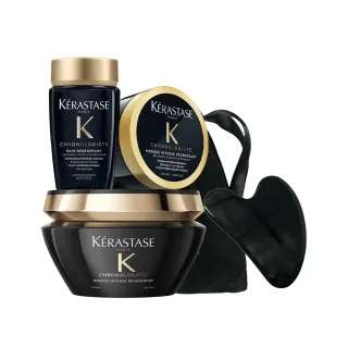 【KERASTASE 巴黎卡詩】黑鑽極萃逆時髮膜200ml(卡詩髮膜/護髮/修護)