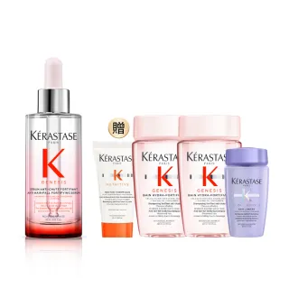 【KERASTASE 巴黎卡詩】粉漾芯生頭皮調理精華90ml(頭皮精華/頭皮保養/蓬鬆/養髮)