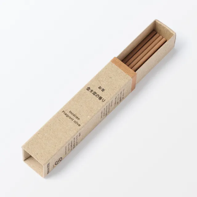 【MUJI 無印良品】線香/12支.長型(金木犀/檀香/日本扁柏/綠茶/柚子/紫藤)