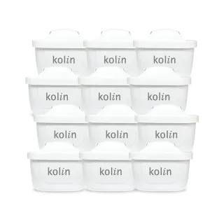 【歌林】四重精濾濾芯 12入組(最高使用週期2年半/適用Brita)