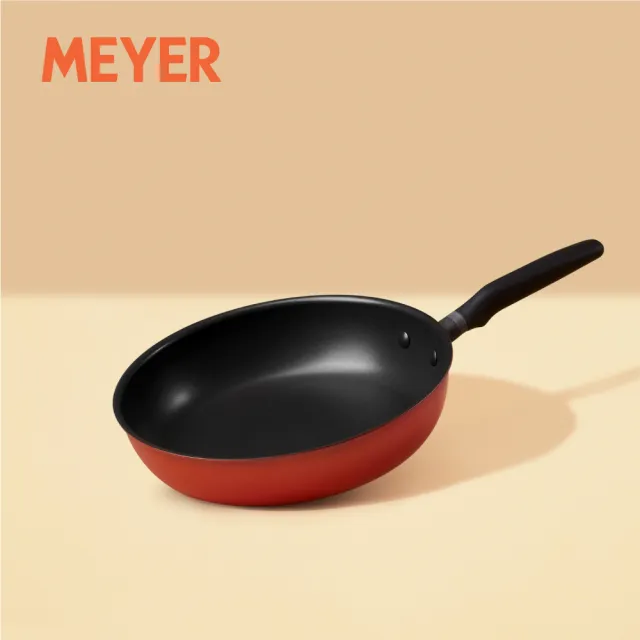 【MEYER 美亞】Accent微金亞光黑-陽極氧化IH 熾燄不沾鍋 六件組 (4鍋2蓋/層疊收納/電磁爐可用)