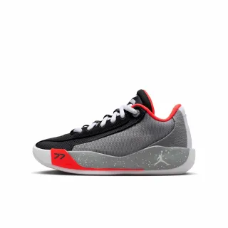 【NIKE 耐吉】JORDAN LUKA .77 GS 女鞋 大童 籃球鞋 運動鞋 喬丹 包覆 緩震 黑灰紅(HF0820005)