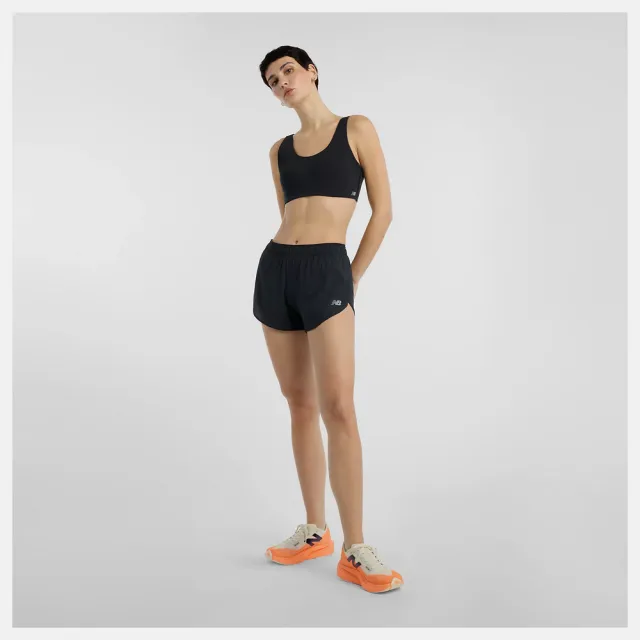 【NEW BALANCE】NB 運動內衣 快乾 可調節肩帶 適高強度 女 黑色 (WB51052BK-F)
