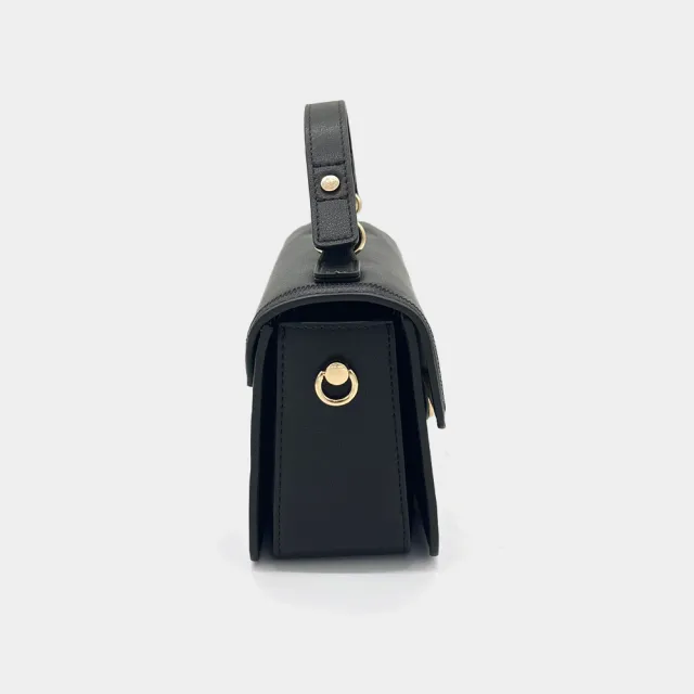 【Robinlo】雙11 金扣立體翻蓋側背包/肩背包CAESAR(手提包)