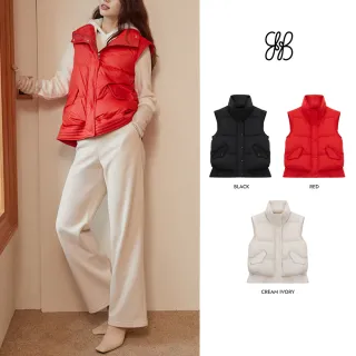 BYBRIDG:IT潮流廓型輕暖長版羽絨背心