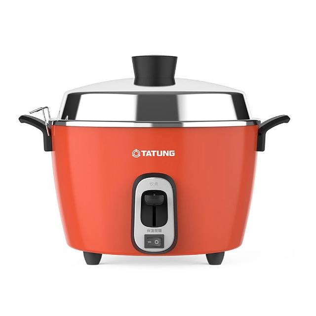 【TATUNG 大同】220V異電壓6人份全不鏽鋼配件電鍋/全配款(TAC-06R-MV2LR)