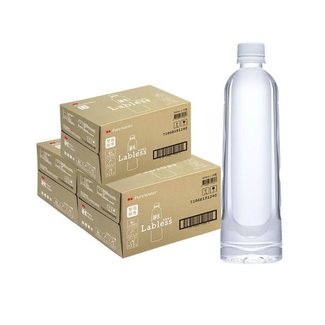 【泰山】純水無標籤版600mlx3箱 共72入(官方直營)