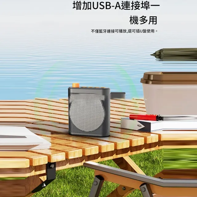 【RTAKO】無線領夾麥克風 附雙麥 教學麥克風 教師授課/市場叫賣專用 領夾麥克風 無線擴音器 擴音器