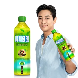 福利品/即期品【每朝健康】雙纖綠茶650mlx24入/箱(官方直營)