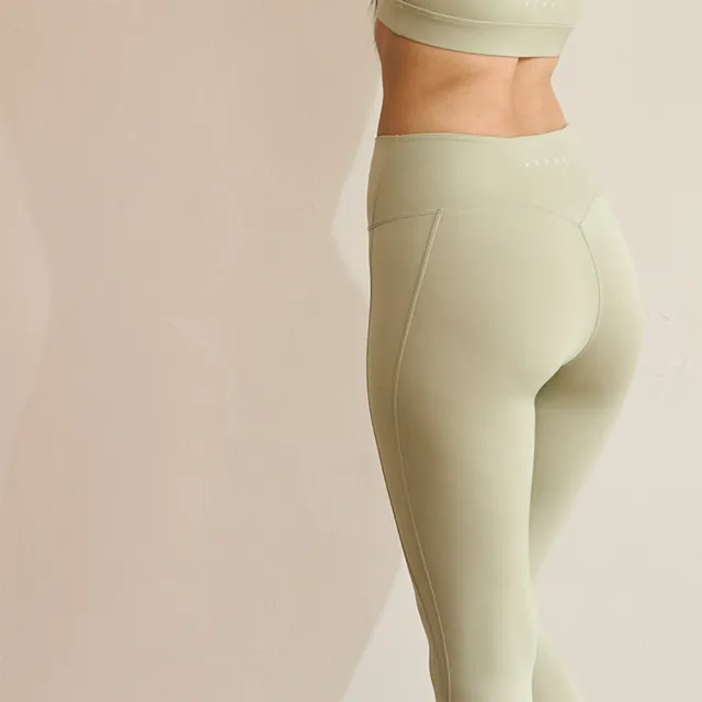 【VERVE】KATIE x VERVE｜Luxo™ 後口袋Leggings(親膚、絲滑、透氣、彈性、修身、後口袋、低強度運動)