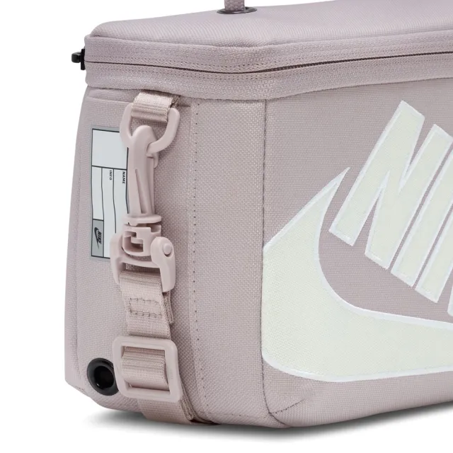 【NIKE 耐吉】斜背包 小包 運動包 迷你鞋盒 NK MINI SHOEBOX CROSSBODY 粉藕 FN3059-019