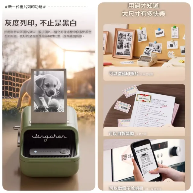 【NIIMBOT 精臣】B21 pro 標籤機 300dpi高清版 -單機器(支援黑紅雙色同時列印)