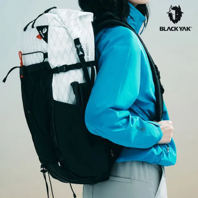 【BLACKYAK】LODGE XP 25L後背包[白色] X-PAC 高強力尼龍 登山包 雙肩包 附雨罩(BYEB2NBE08)