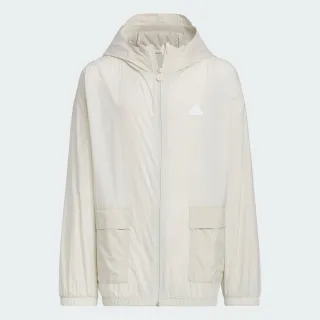 【adidas 愛迪達】連帽外套 防風 童裝 IT4034