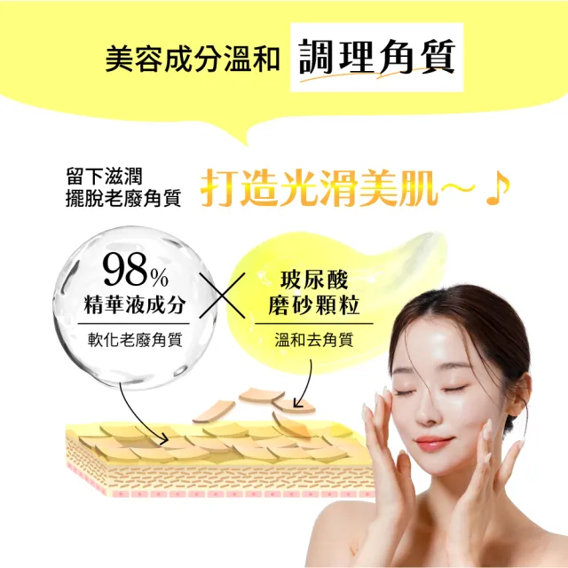 【CAPSULE SERUM 珂蓓思】亮膚C膠囊磨砂潔顏凝膠150g(洗卸合一/改善毛孔/黑頭粉刺/玻尿酸/維他命C)