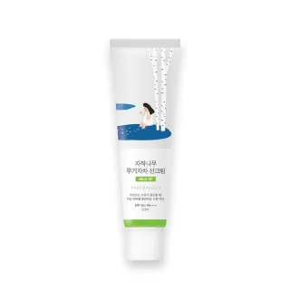 【roundlab】白樺樹防曬素顏霜SPF50+50ml綠