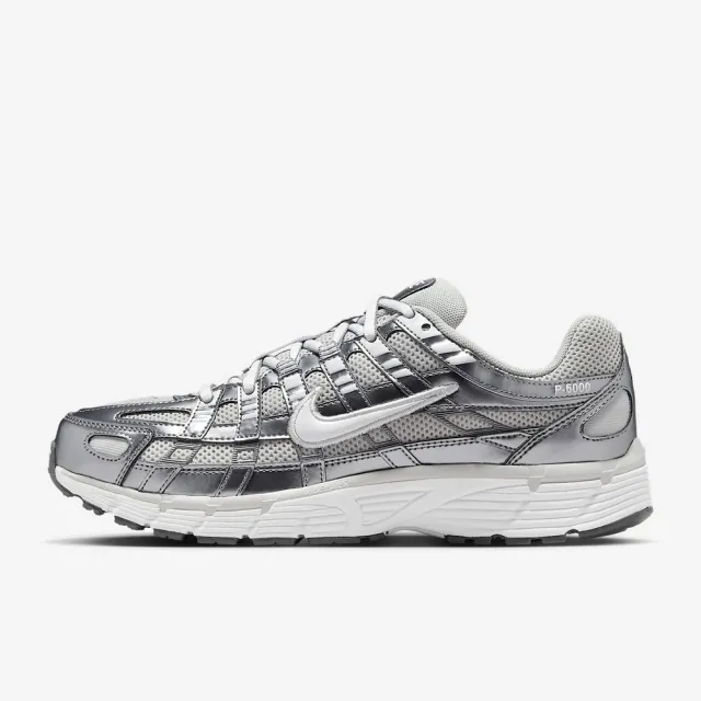 【NIKE 耐吉】W P-6000 運動鞋 休閒鞋 女鞋 耐穿 復古 穿搭 灰銀 IO3496-001