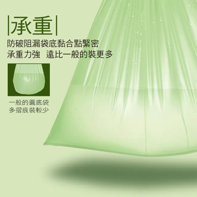 【家簡塵除】防漏抗蟑檸檬香氛環保垃圾袋-大L 3捲入(共30張±3張/45L)