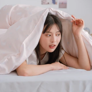 【翔仔居家】60支天絲 薄被套/被單-Ribbon(雙人/天絲薄被套/天絲被/雙人被子)