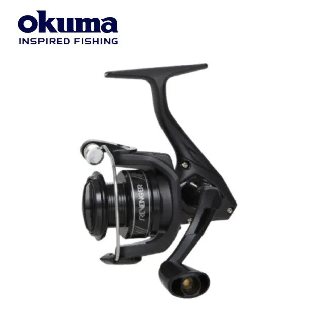 【OKUMA】紡車捲線器 復仇者 REVENGER 2000型 3000型 4000型(黑色)
